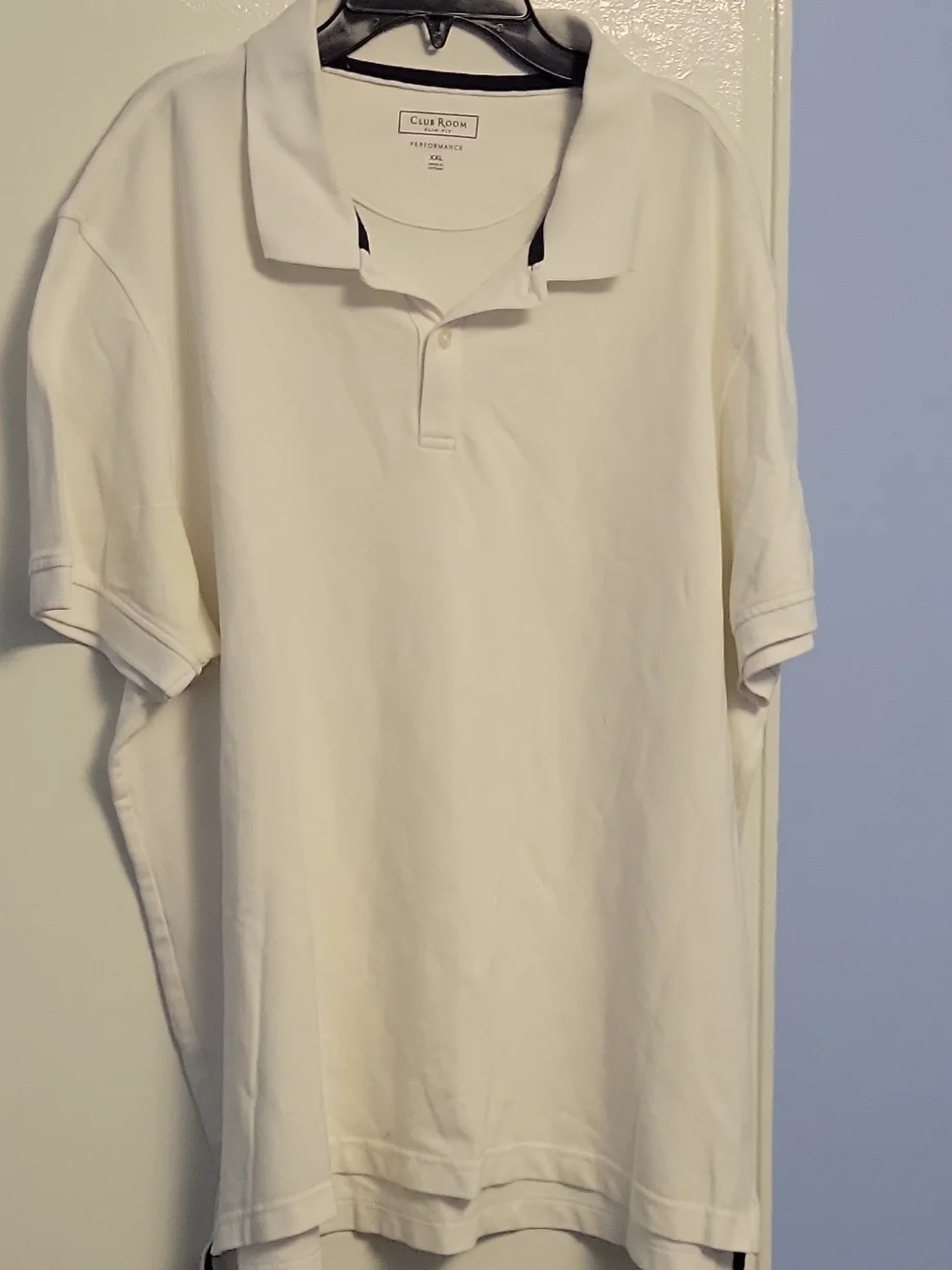 Club Room Classic White Polo Shirt - Men's